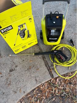 NEW RYOBI 2100 PSI Electric Pressure Washer with Foamer Brand New