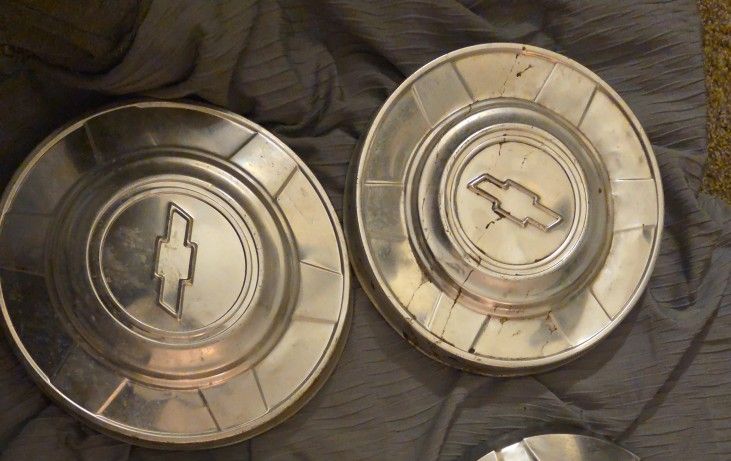 68-87 Chevy Truck Only 2 Hubcaps