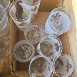 LIBBY GLASSES LOT OF 10