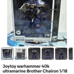Joytoy warhammer 40k ultramarine Brother Chairon 1/18 Action Figure