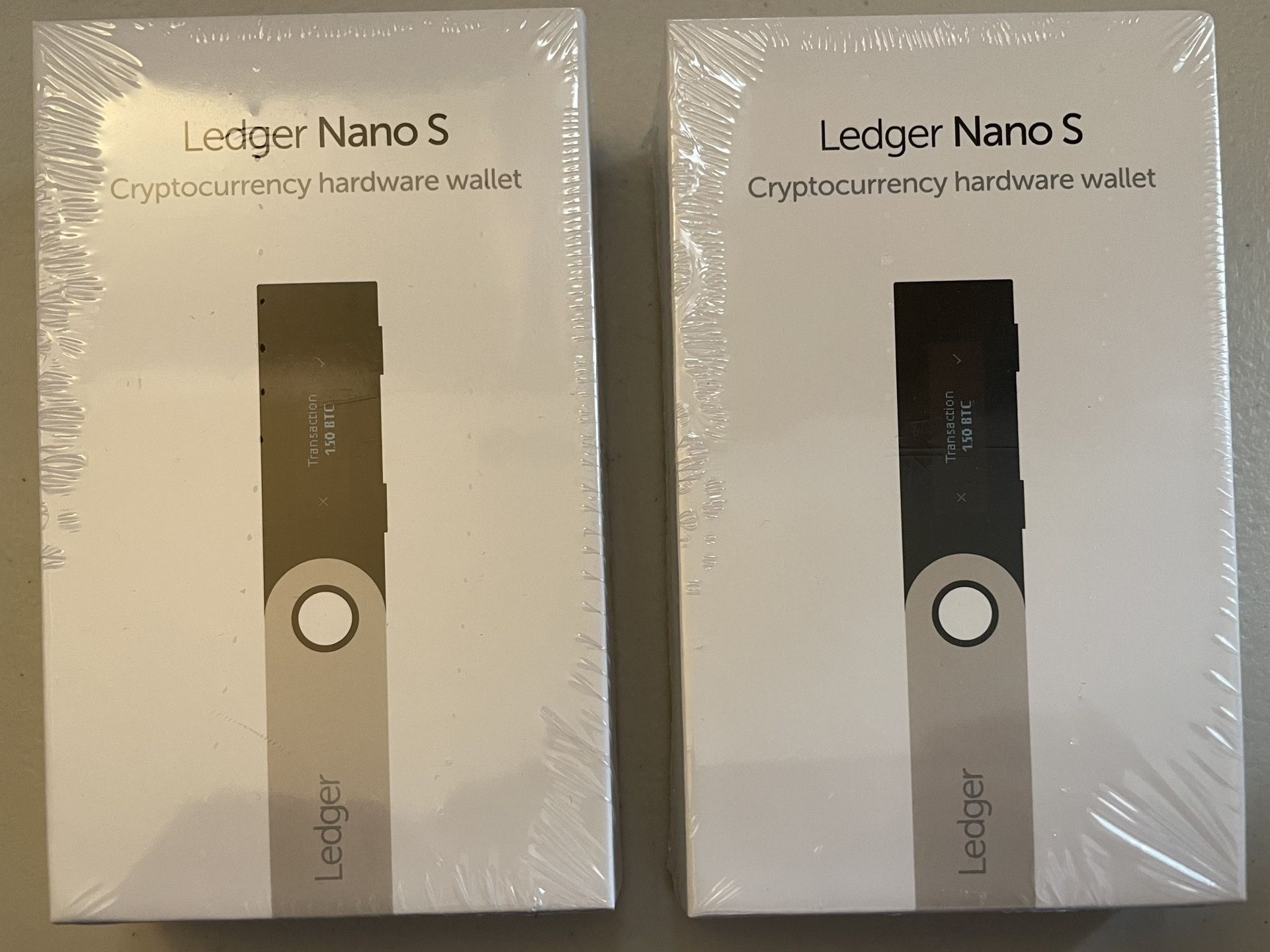 Sealed Ledger Nano S Crypto Wallet