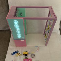 After Christmas Sale-“Glitter Girls”  Doll  Photo Booth with Accessories