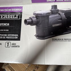 Everbilt 1 HP Pool Pump In Ground 2 Speed 5.1 A 230V 