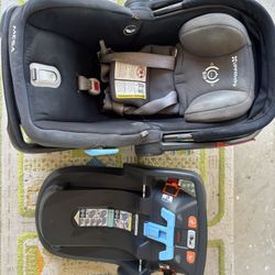 FREE - Uppa Baby Mesa Car Set + 2 Bases 