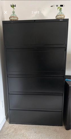 Global 5 Drawer Lateral Filing Cabinet
