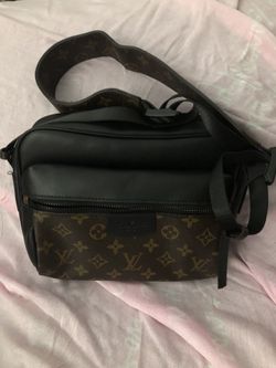 Monogram & Black Fashion Bag