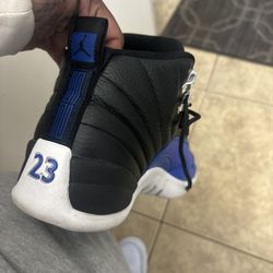 Jordan’s 12 Blk N Blue 