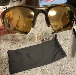 OAKLEY FLAK JACKET 1.0 Sunglasses Rootbeer w/ Gold Iridium