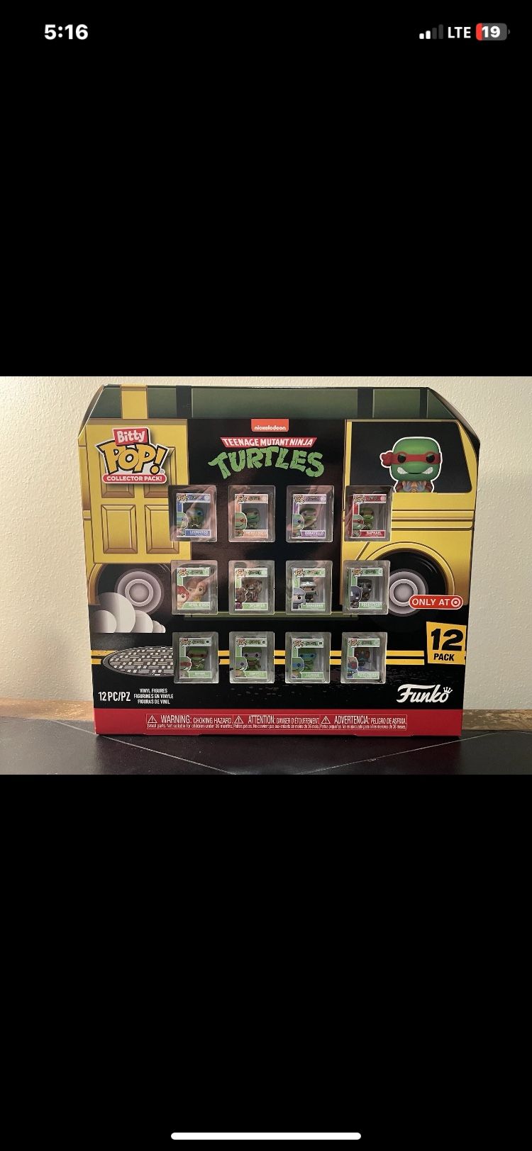 Funko Bitty POP! Teenage Mutant Ninja Turtles Figures Collector Pack 12pk