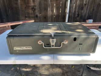 Vintage Coleman The Powerhouse 2 Burner Camp Stove - USA Made
