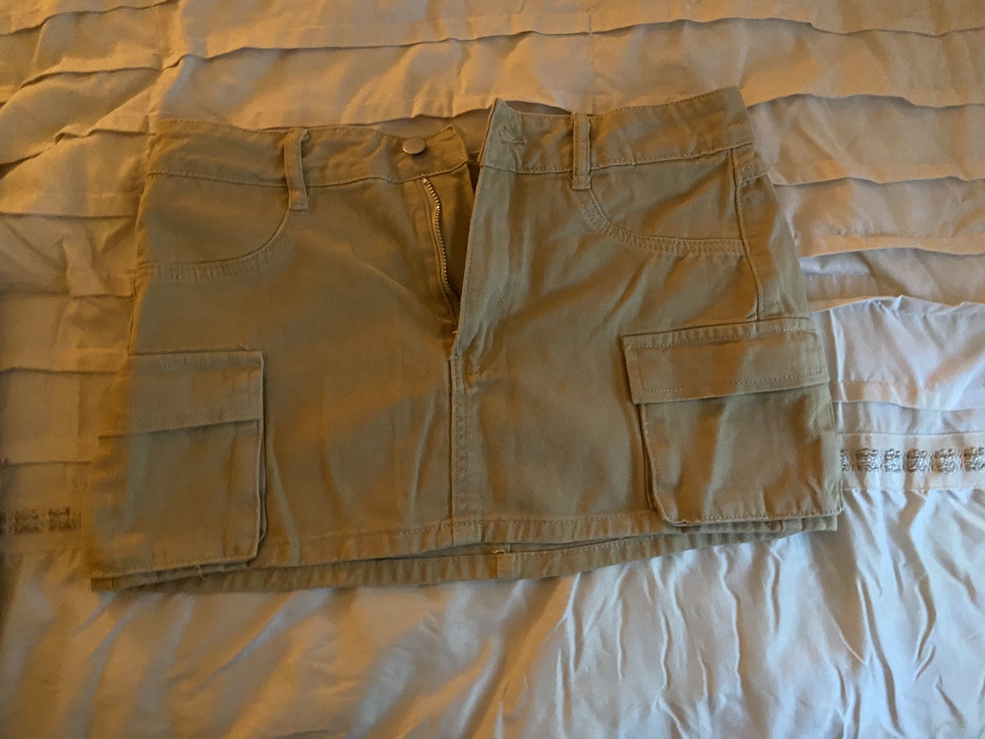 Cargo Mini Skirt 