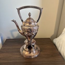 Vintage Wallace Silver-Plated Samovar – Model N6702, Ornate Coffee Urn