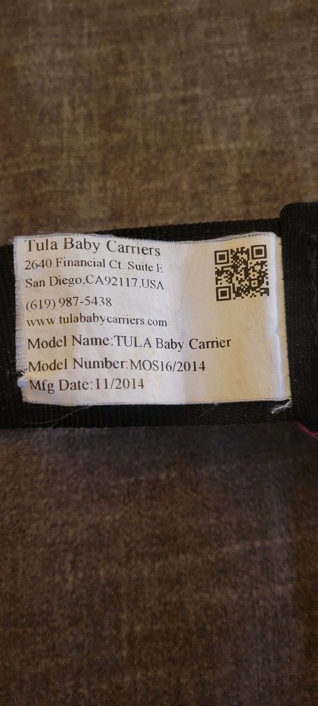 Tula Baby Carrier