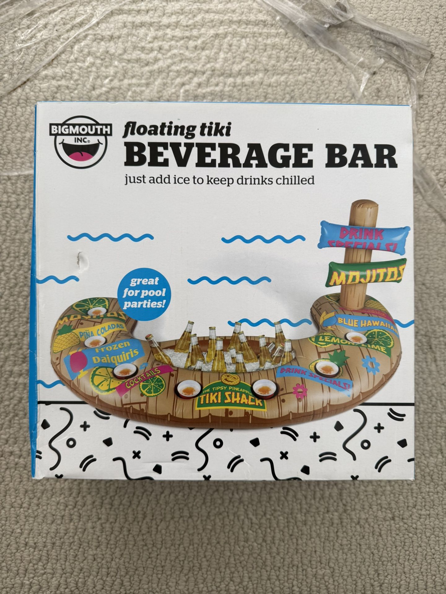 Floating Tiki Beverage Bar