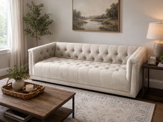 $175 – Coaster Chesterfield Sofa