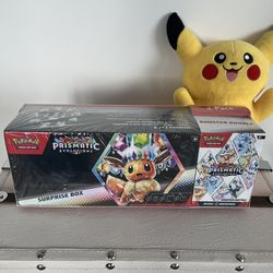 Pokemon Prismatic Surprise Box Bundle
