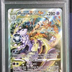 Mewtwo VSTAR GG44/GG70 Crown Zenith: Galarian Gallery Holo PSA10