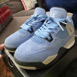 jordan 4 university blue (preschool)13c 