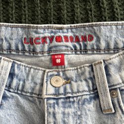 Lucky Brand Cutoff Jean