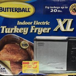 Butterball XL Indoor Electric Turkey Fryer BRAND NEW IN BOX