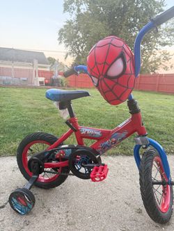 bicicleta infantil de Spider-Man