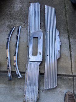 1963 Impala License/Filler Panel Valence