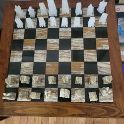 Hand Carved Chess Set