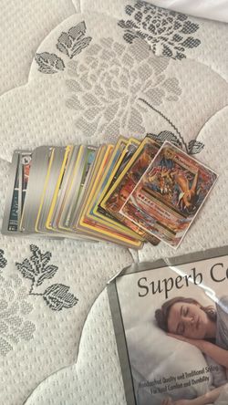 Stack of old Pokémon cards