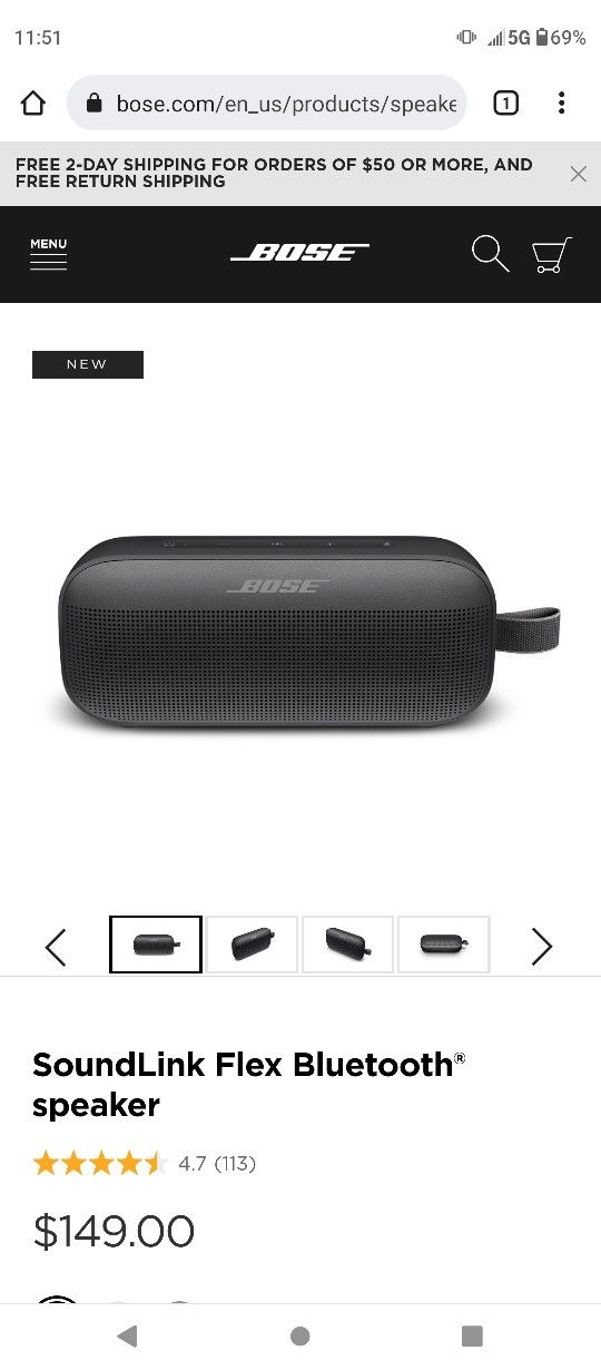 Bose SoundLink Flex Portable Speaker
