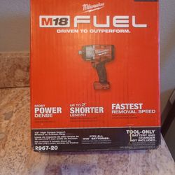 Milwaukee M18 Fuel 1/2" Impact Wrench - New - Tool Only - Firm Price 