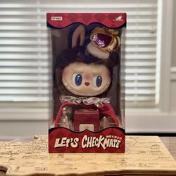The Monsters Labubu - Let’s Checkmate - The King - Vinyl Plush Doll (Brand New & Unopened)