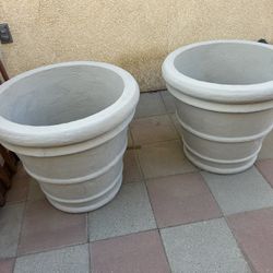 New Flower Pots Made Out Of Cement Perfect Gift 🎁 