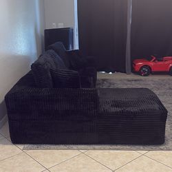 Corduroy cloud sectional