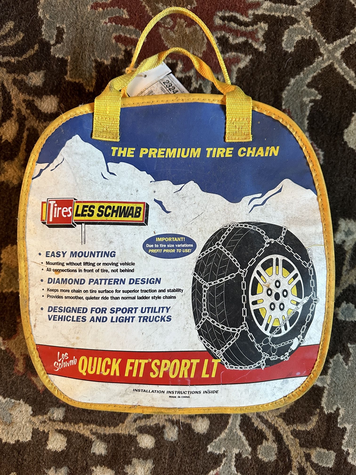 Les Schwab Quick Fit Sport LT Chains