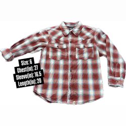 Boys Lucky Brand Long Sleeve - Size: 6