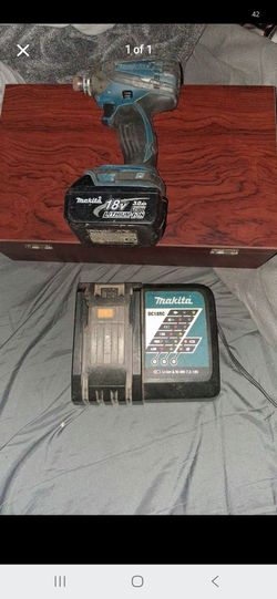 Makita Impact driver with 4ah battery and charger
