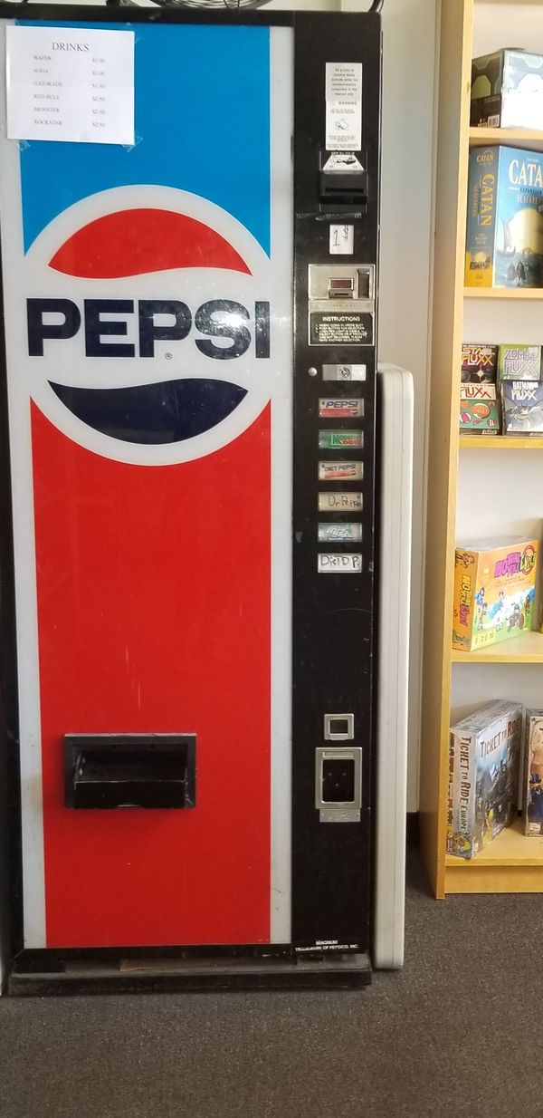 Vintage 80s Pepsi Vending Machine for Sale in Spring