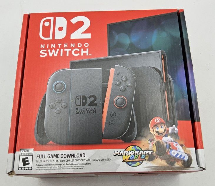 NEWš„Nintendo Switch 2š„With Mariokart World Full Game Download $450