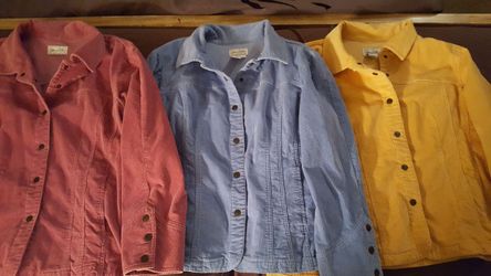 Corduroy jackets
