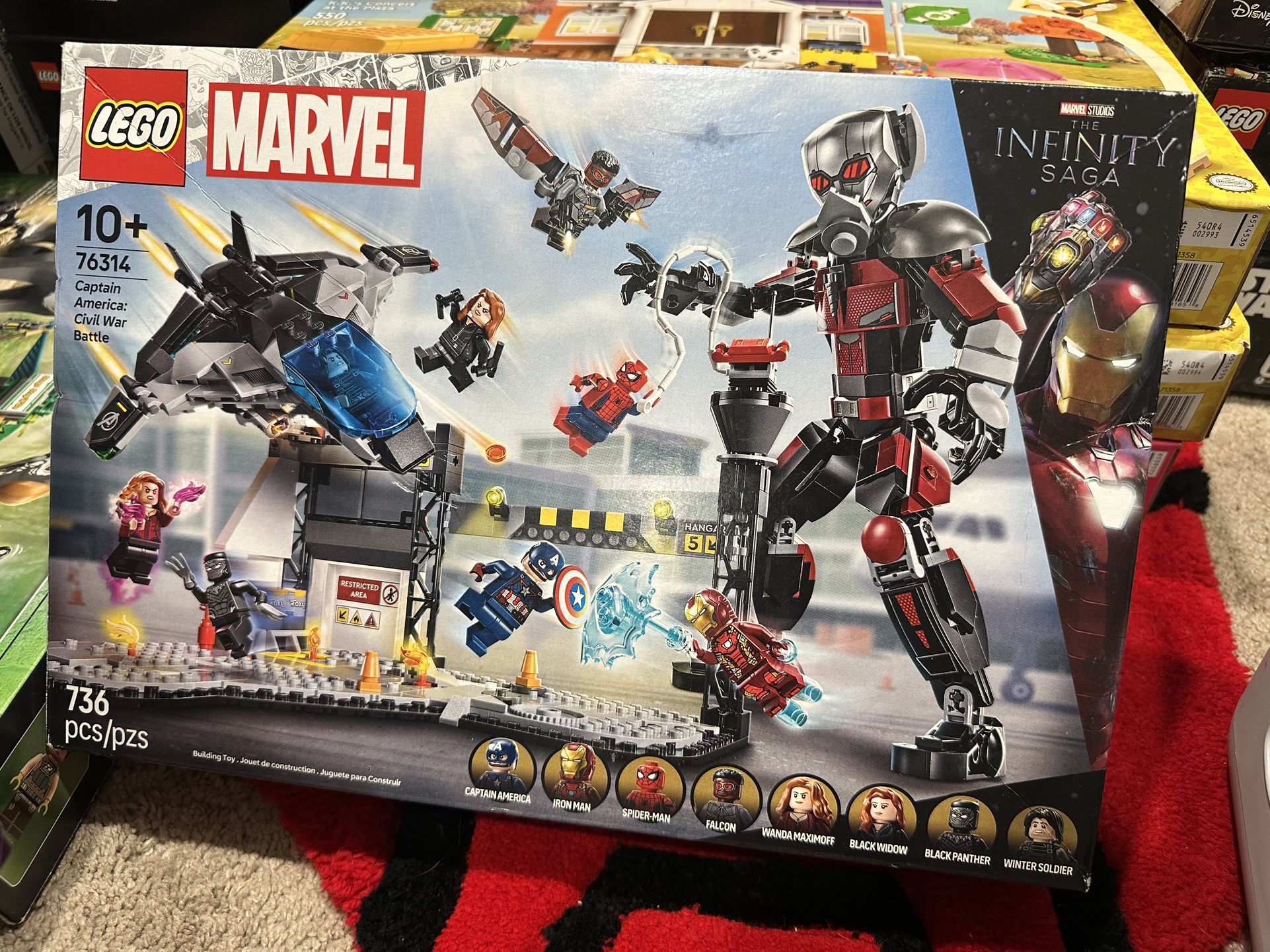 LEGO Super Heroes: Captain America: Civil War Action Battle (76314)