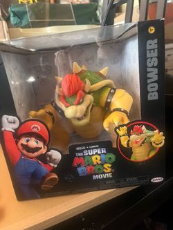 Super Mario Bros Movie Bowser Action Figure