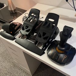 Thrustmaster T.16000M Full HOTAS Set + Pedals