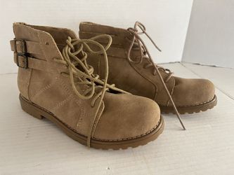 Blossom Collection Combat Boots Womens 6 