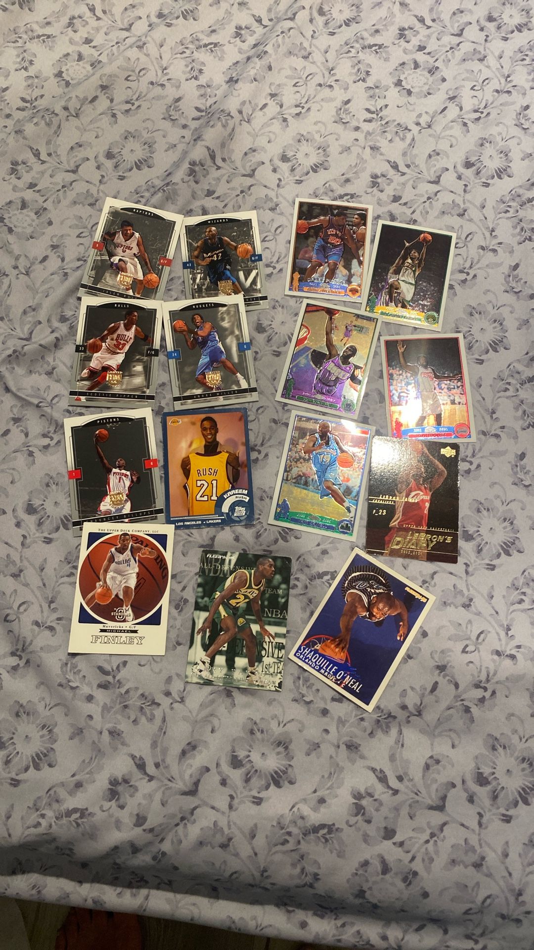 NBA Basketball Cards Fleer 94-95 Upper Deck Tops Chrome
