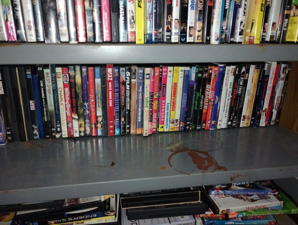 DVDs And Some Blue Rays For Sale