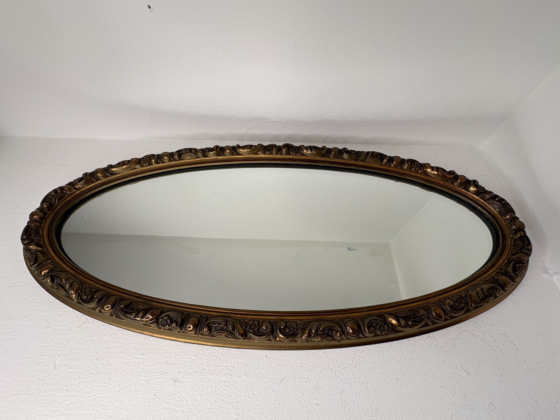 Vintage Oval Mirror