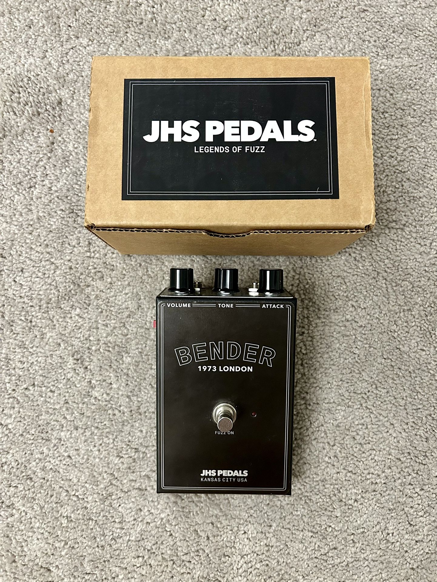 JHS Bender Fuzz Pedal
