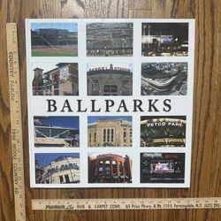 BALLPARKS by Graham Knight (2010 Hardcover) Then & Now of US Baseball Stadiums