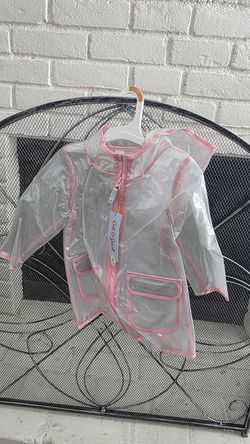 Baby girl rain coat size 12 month