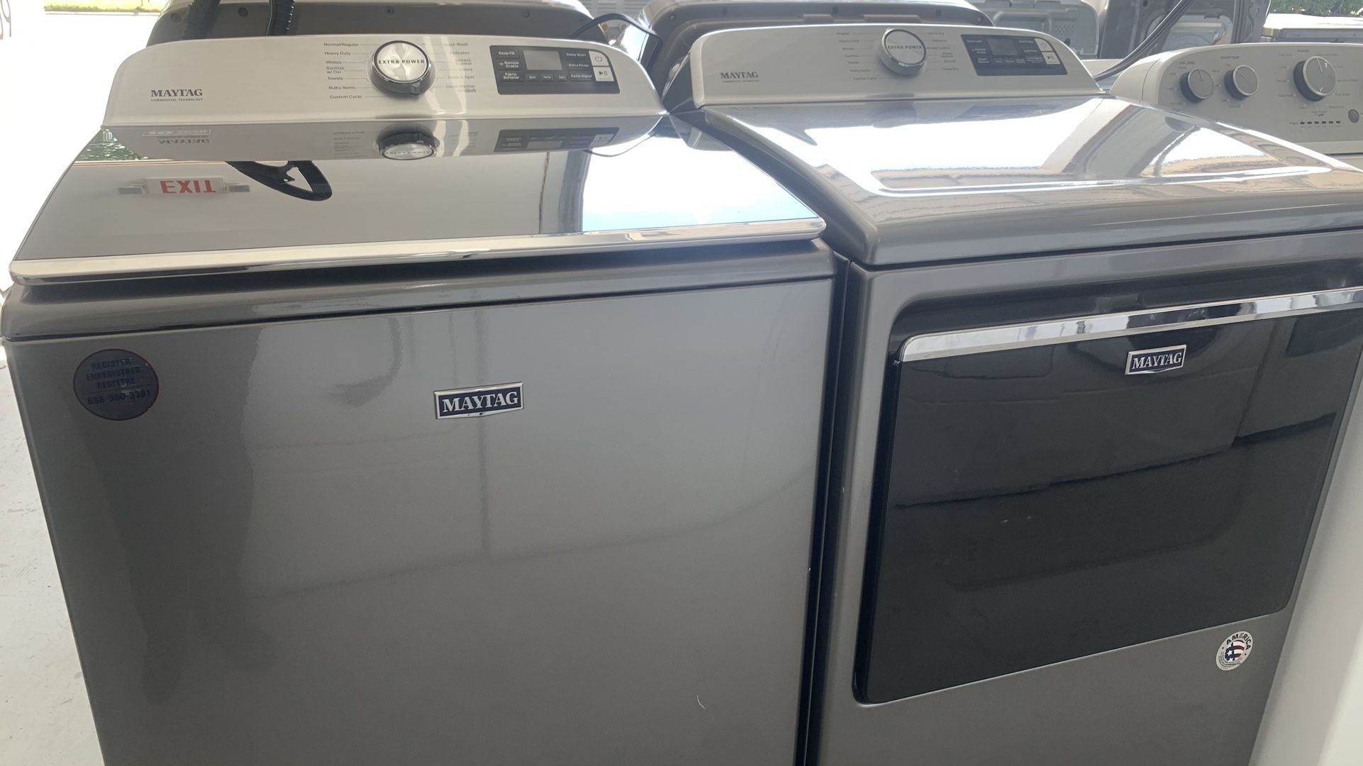 WASHER AND DRYER